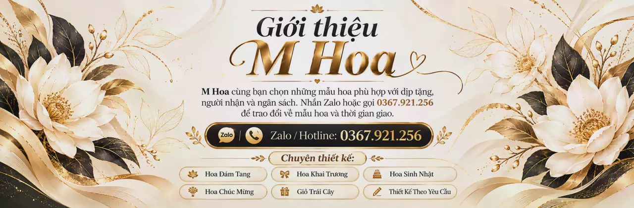 Ảnh bìa Shop hoa tươi Phường Vũng Áng Hà Tĩnh - Để lời nhắn thêm dịu dàng
